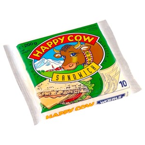 Happy Cow Cheese Slice Sandwich 200G