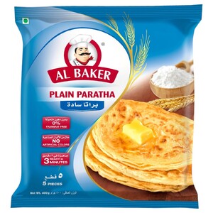 Al Baker Frozen Plain Paratha 400G