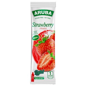 Aruba Powder Drink Strawberry Sugar Free 9G