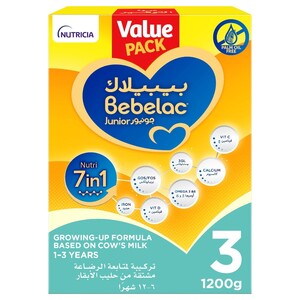Bebelac Milk Junior Nutri 7In1 Stage 3 1200G