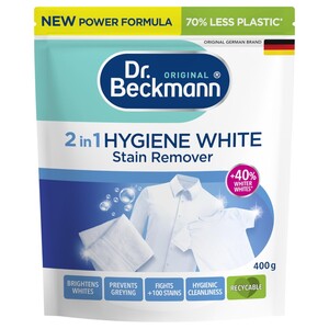 Dr.Beckmann 2 In 1 Hygiene White Stain Remover 400G