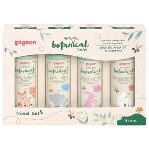 Pigeon Natural Botanical Baby Travel Set 4 Pieces 45Ml