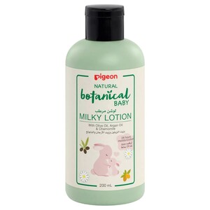 Pigeon Natural Botanical Baby Milky Lotion 200Ml