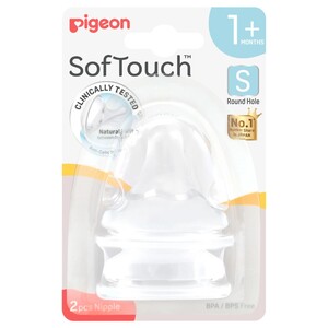 Pigeon Soft Touch Wn Nipples (S) 2 Pieces