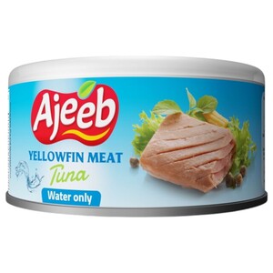 Ajeeb Yellowfin Tuna In Water 170G