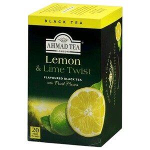 Ahmad Tea Black Tea Lemon & Lime Twist 20 Bags 40G