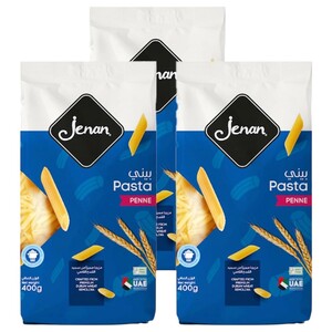 Jenan Macaroni Penne Rigate 400G X3
