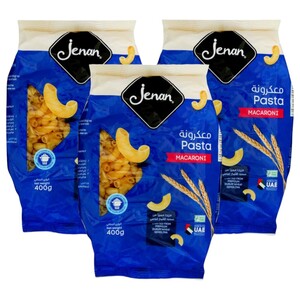 Jenan Pasta Macaroni 400G X3