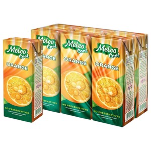 Melco Cool Juice Orange 225Ml X6