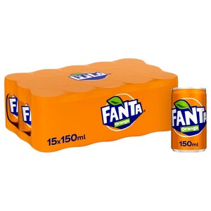 Fanta Orange Can 150Ml X15