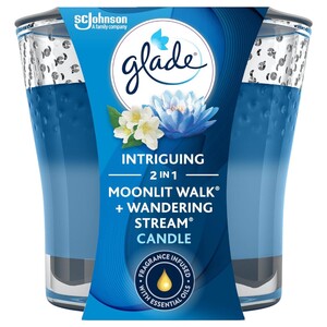 Glade Candle 2In1 Moonlit Walk & Wandering Stream 96G