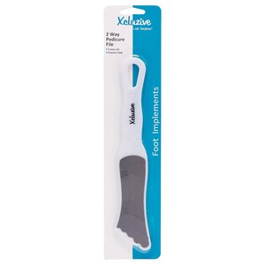 Xcluzive Pedicure File 2 Way Coarse Fine