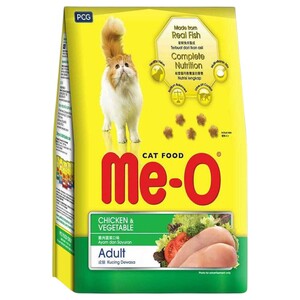 Me-O Cat Food Adult Chicken & Vegetable 450G