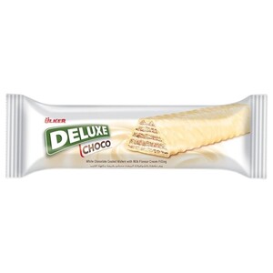 Ulker Deluxe White Chocolate Wafer 28G