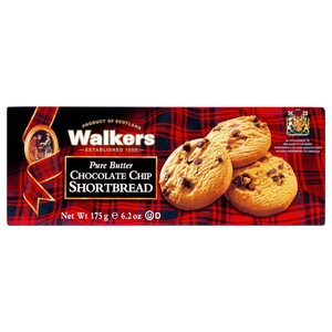 Walkers Biscuit Chocolate Chip Shortbread 125G
