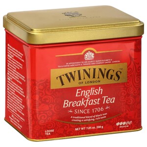 Twinings Goldline English Breakfast Tea Tin 200G