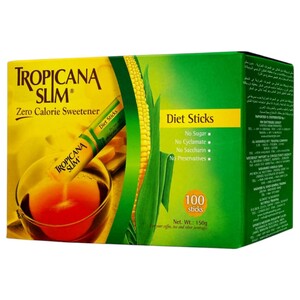 Tropicana Slim Zero Calorie Sweetener Diet Stick 150G