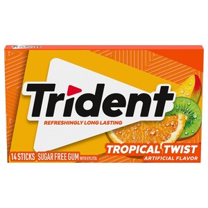 Trident Gum Tropical Twist 14 Pieces