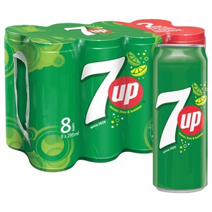 7Up Can 295Ml X8