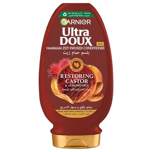 Ultra Doux Conditioner Restoring Castor & Almond Oils 360Ml