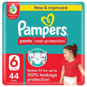 Pampers Baby Diapers Main Line Pants Size 6 44 Pieces