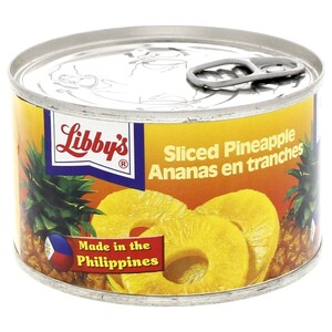 Libby's Canned Fruit Pineapple Sliced 235G