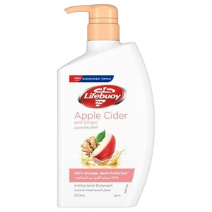 Lifebuoy Body Wash Apple Cider & Ginger 500Ml