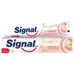 Signal Toothpaste Complete 8 Pink Salt & Chamomile 75Ml