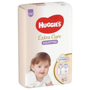Huggies Extra Care Culottes Size 3 58 Pieces