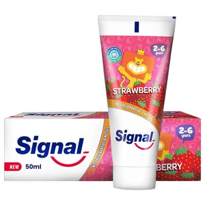 Signal Kids Toothpaste Strawberry Prevents Tooth 50Ml