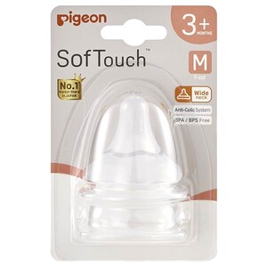 Pigeon Softouch 3 Nipple Blister Medium 2 Pieces