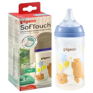 Pigeon Softouch Wn Pp Decorated Nursing Bottle 240Ml