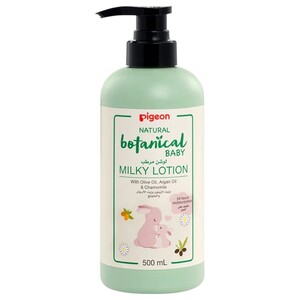 Pigeon Natural Botanical Baby Milky Lotion 500Ml