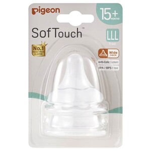 Pigeon Softouch Wn Nipples (Lll) 2 Pieces