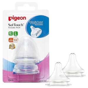 Pigeon Softouch Wn Nipples Large 2 Pieces