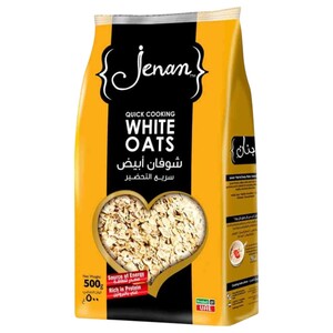Jenan White Oats Pouch 500G
