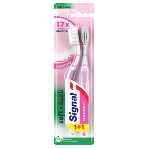 Signal Toothbrush Sensi Soft Sensitive 2 Pieces