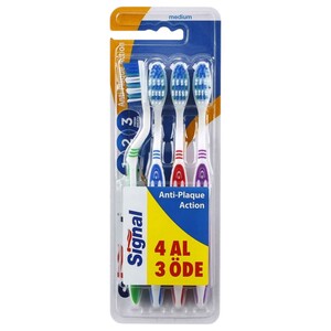 Signal Toothbrush Trident 4 Pieces