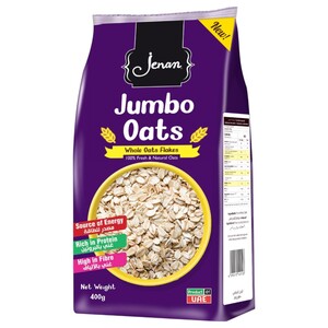 Jenan Jumbo Oats Pouch 400G