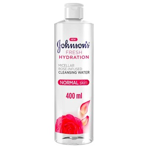 Johnson's Micellar Cleansing Water Rose 400Ml