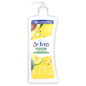 St. Ives Body Lotion Hydrating Vitamin E And Avocado 621Ml