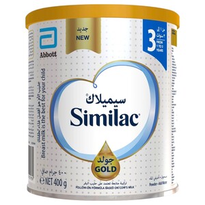 Similac Baby Milk Powder Gain Plus Intelli 400G