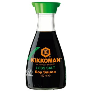 Kikkoman Soy Sauce Less Salt 150Ml