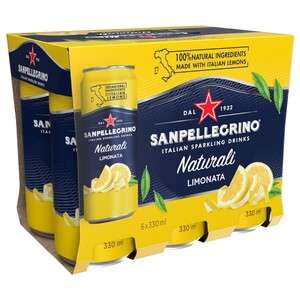 Sanpelligrino Sparkling Drink Limonata 330Ml X6