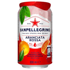 Sanpelligrino Sparkling Drink Aranciata Rosa 330Ml