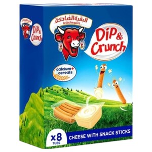 La Vache Qui Rit Dip & Crunch 8 Tubs 280G