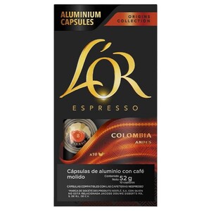 L'or Capsules Espresso Colombia Andes 52G