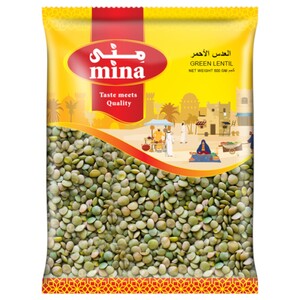 Mina Green Lentil 500G
