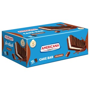 Americana Cake Bar Chocolate 20G X12 -17% Off