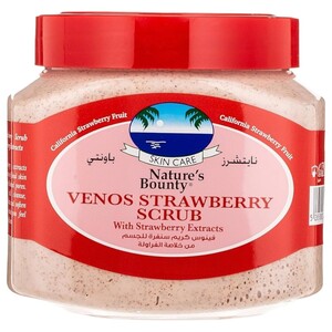 Nature's Bounty Venos Scrub Strawberry 300Ml